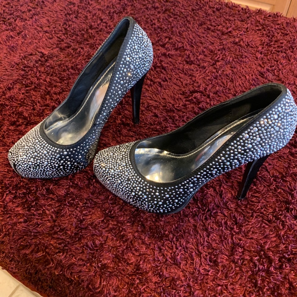 Dazzle sparkle heels size 7 - Picture 4 of 6